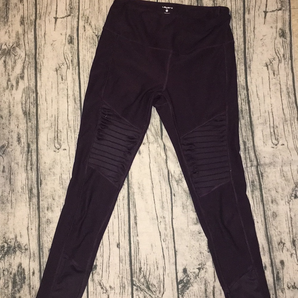 Layer8 moto leggings